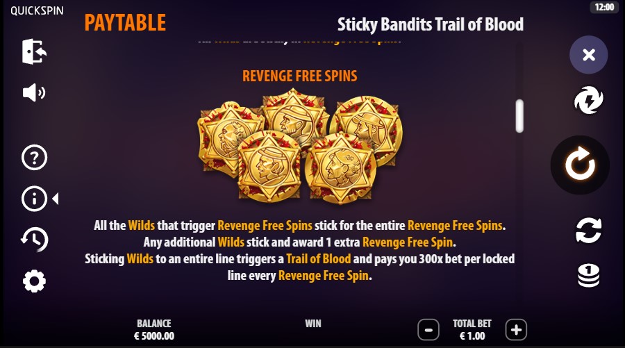 Free Spins of Sticky Bandits Trail of Blood